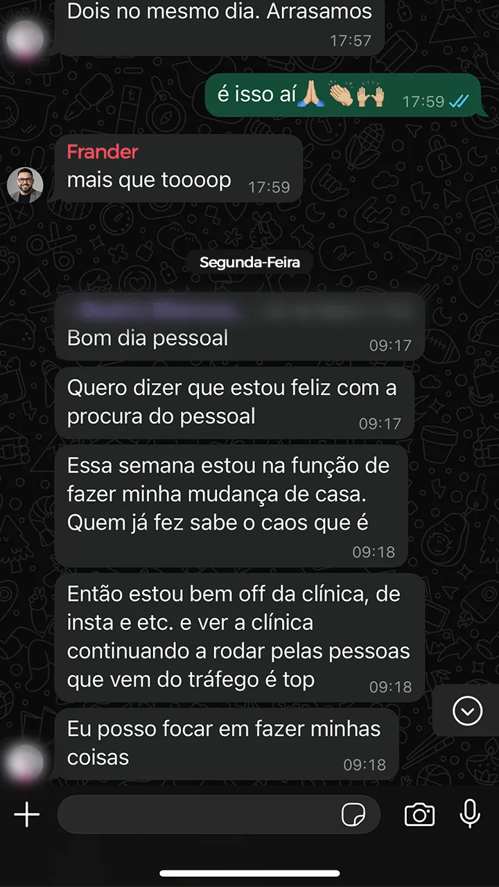 clínicas de estéticas - depoimento6